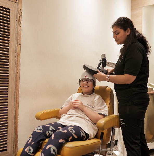 Connectomics Guided rTMS